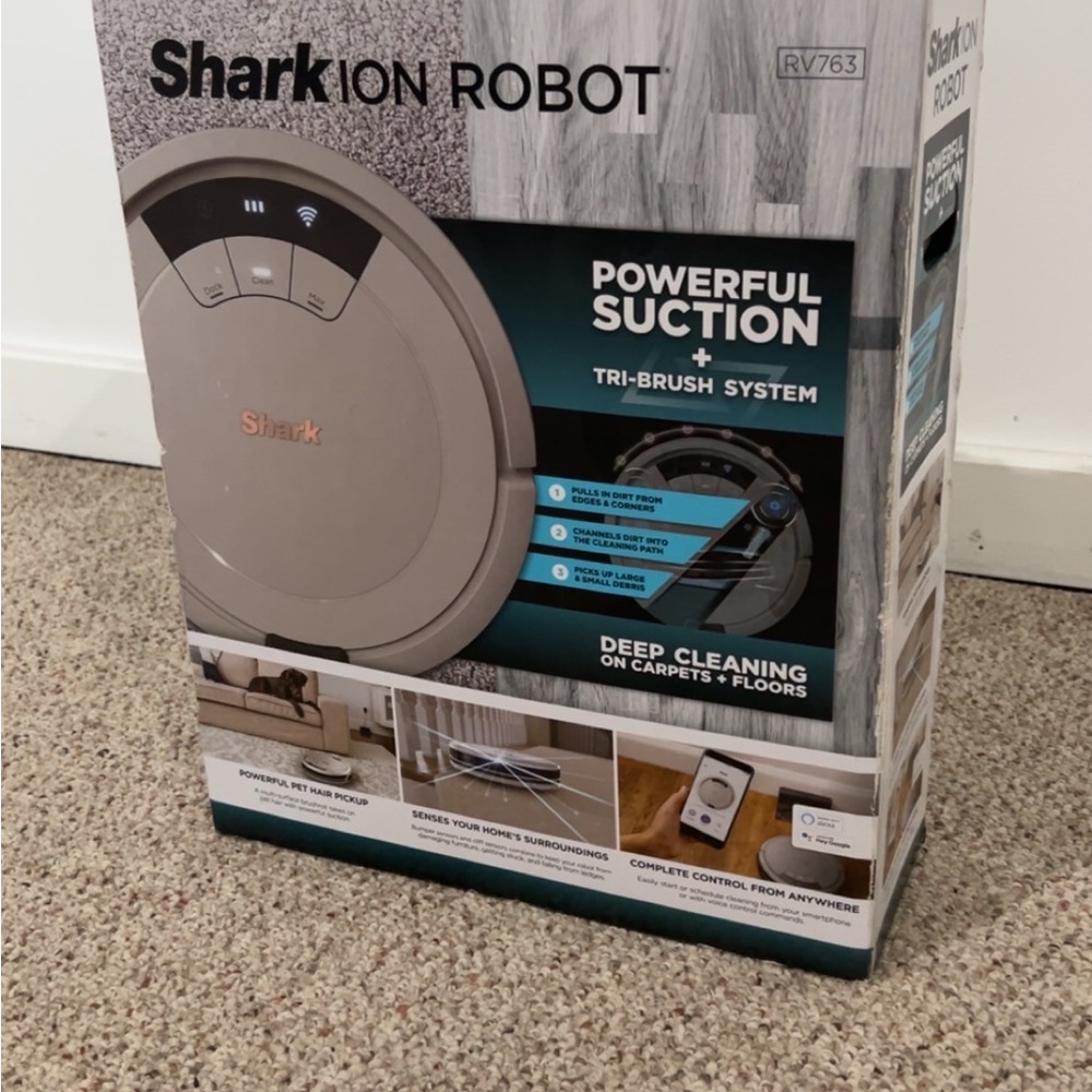 ION Robot Vacuum - Gray